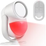 Cfux - alarme detecteur de mouvement, pir alarme maison sans fil avec télécommande, alarme antivol pour ... Cfux - alarme detecteur de mouvement, pir alarme maison sans fil avec télécommande, alarme antivol pour ...