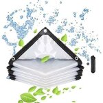Cfus - bâche imperméable transparente avec ?illets - pour meubles de jardin - utilisable en extérieur ... Cfus - bâche imperméable transparente avec ?illets - pour meubles de jardin - utilisable en extérieur ...