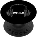 Cfux - brooklyn new york city skyline bklyn musique casque edm popsockets popgrip - support et grip pour ...
