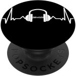 Cfux - mon c?ur bat pour la musique - casques popsockets popgrip - support et grip pour smartphone / ...
