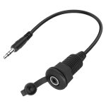 Cfux - câble audio stéréo trs 3, 5 mm 3, 5 mm 1 / 8 trs mâle vers femelle - support intégré - câble ... Cfux - câble audio stéréo trs 3, 5 mm 3, 5 mm 1 / 8 trs mâle vers femelle - support intégré - câble ...