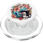 Cfux - casque de football américain avec fleurs i football américain popsockets popgrip pour magsafe Cfux - casque de football américain avec fleurs i football américain popsockets popgrip pour magsafe