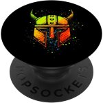 Cfux - casque viking cadeau valhalla mythologie viking popsockets popgrip - support et grip pour smartphone ...