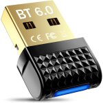 Cfux - dongle bluetooth 6. 0, cl usb pour pc adaptateur faible latence pour pc (edr & ble) supporte ...