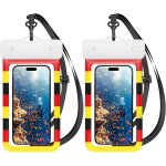 Cfus - etui de pochette de tlphone etanche grande coque 8. 8 inch ipx8 etanche avec lanire rglable ...