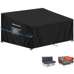 Cfus - housse canapé palette housse de protection pour canapé de jardin 2 places housse de canapé imperméable ... Cfus - housse canapé palette housse de protection pour canapé de jardin 2 places housse de canapé imperméable ...