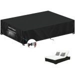 Cfus - housse protection chaise longue de jardin exterieur housse transat jardin exterieur anti - uv ...
