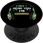 Cfux - je ne t'entends pas, je joue avec un casque d'coute jeux popsockets popgrip - support et grip ...