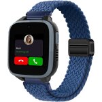 Cfux - kids bracelet tresse en nylon compatible avec xplora x5 / xgo2 / xgo3, bracelet elastique a boucle ...