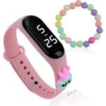 Cfux - montre digitale sportive pour enfants - bracelet en silicone pour filles - etanche - idale pour ...
