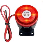 Cfux - sirène d'alarme extérieure 220v - système antivol maison avec stroboscopique 120db, alerte sonore ... Cfux - sirène d'alarme extérieure 220v - système antivol maison avec stroboscopique 120db, alerte sonore ...