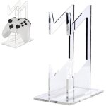 Cfux - support de contrôleur de jeu en acrylique, support universel de casque, jeu de support d'écouteurs ... Cfux - support de contrôleur de jeu en acrylique, support universel de casque, jeu de support d'écouteurs ...