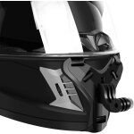 Cfux - support menton avec sangle de casque intégral de moto + extra pour différents scénarios de montage ... Cfux - support menton avec sangle de casque intégral de moto + extra pour différents scénarios de montage ...