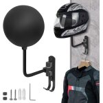 Cfux - support mural pour casque de moto, support de casque polyvalent, support mural pour casque