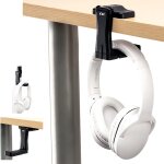 Cfux - support pivotant pour casque audio sous la table ¿ bras réglable rotatif a deux axes et organisateur ... Cfux - support pivotant pour casque audio sous la table ¿ bras réglable rotatif a deux axes et organisateur ...