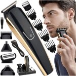 Cfux - tondeuse cheveux, professionnelle pour homme, tondeuse barbe lectrique, 10 ttes, pour le visage, ...