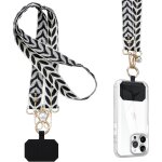 Cfus - tour de cou téléphone universelle cordon collier réglable, lanières large de smartphone en bandoulière ... Cfus - tour de cou téléphone universelle cordon collier réglable, lanières large de smartphone en bandoulière ...