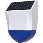 Cfux - tuya smart wifi sirne alarme alarme sonore et lumineuse extrieure alarmes sonores solaires etanches ...