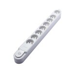 Chacon multiprise bloc design - 8 x 16a - 1, 5 m - avec interrupteur