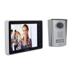 Chacon videophone 2 fils 7'' - noir Chacon videophone 2 fils 7'' - noir