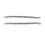 Chaîne de bobine de tête de coupe, remplacement parfait, acier au manganèse, durable, résistant à l'usure, ... Chaîne de bobine de tête de coupe, remplacement parfait, acier au manganèse, durable, résistant à l'usure, ...
