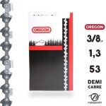 Cha�ne oregon pour tron�onneuse 3 / 8  1, 3 mm. 53 maillons. gouge profil demi carr�
