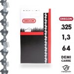 Chane oregon pour trononneuse . 325  1, 3 mm. 64 maillons. gouge profil demi rond