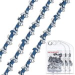 Chaine de tronconneuse 3 × 25 cm, maillon d'entraînement lp 3 / 8 , chaîne 1, 1 mm 40tg à faible jeu, ... Chaine de tronconneuse 3 × 25 cm, maillon d'entraînement lp 3 / 8 , chaîne 1, 1 mm 40tg à faible jeu, ...