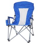 Chaise de camping hwc - l50, chaise pliante chaise de pcheur chaise de rgie, lavable housse de protection ...