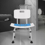 Chaise de douche de salle de bain chaise de bain pliante pour personnes agées coussin de siège auto - ... Chaise de douche de salle de bain chaise de bain pliante pour personnes agées coussin de siège auto - ...