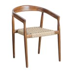Chaise de jardin en bois de teck visby bois de teck