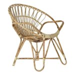 Chaise de jardin rotin - marque - modèle - blanc Chaise de jardin rotin - marque - modèle - blanc
