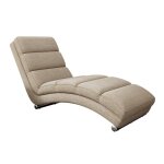 Chaise longue comfivo 109, brun clair, bote de literie, 84x62x180cm