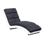 Chaise longue comfivo 109, gris, bote de literie, 84x62x180cm