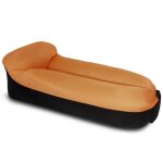 Chaise longue gonflable portable air beds sleeping sofa couch pour voyager camping beach backyard, mauve ... Chaise longue gonflable portable air beds sleeping sofa couch pour voyager camping beach backyard, mauve ...