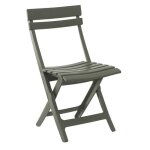 Chaise pliante - grosfillex - miami - forest green - résine Chaise pliante - grosfillex - miami - forest green - résine