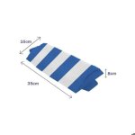 Chaise pliante - marbueno - multicouleur - bleu - ext�rieur - nettoyage chiffon humide