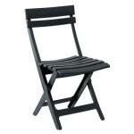 Chaise pliante miami - anthracite Chaise pliante miami - anthracite