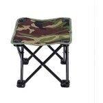 Chaise pliante portable, chaise d'ext�rieur l�g�re en alliage d'aluminium, si�ge de p�che pliable avec ...