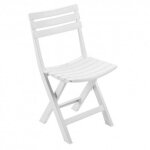 Chaise pliante en rsine blanca birki