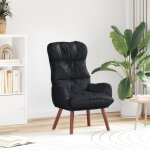 Chaise relaxante vidaxl noir en faux cuir Chaise relaxante vidaxl noir en faux cuir