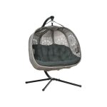 Chaise suspendue panier suspendu pour 2 personnes (avec support), balan�oire suspendue pliante et chaise ...