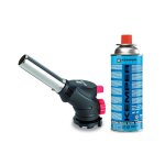 Chalumeau � gaz multi - usages soudure brasage cuisine + cartouche de gaz butane 227gr kemper
