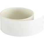 Chant de plan de travail stratifi blanc mat l. 132, ep. 0. 3 mm
