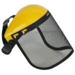 Chapeau de casque de sécurité avec visière intégrale en maille pour débroussailleuse forestière, protection ... Chapeau de casque de sécurité avec visière intégrale en maille pour débroussailleuse forestière, protection ...