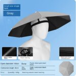 Chapeau parapluie pliable pour la protection solaire, protection contre la pluie, pêche, sports de plein ... Chapeau parapluie pliable pour la protection solaire, protection contre la pluie, pêche, sports de plein ...