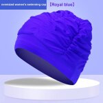 Chapeau de piscine pour hommes, femmes et enfants, cheveux longs, lastique, non - ald, bandana, unisexe ...