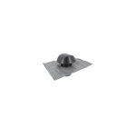 Chapeau de ventilation d100 anthracite avec collerette d �tanch�it� nicoll vve10a