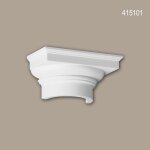 Chapiteau de demi - colonne profhome 415101 moulure de fa�ade colonne el�ment de fa�ade style toscan ...