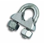 Chapuis vsc00 lot de 2 serre - cbles trier acier zingue pour cble d 3 / 4 mm